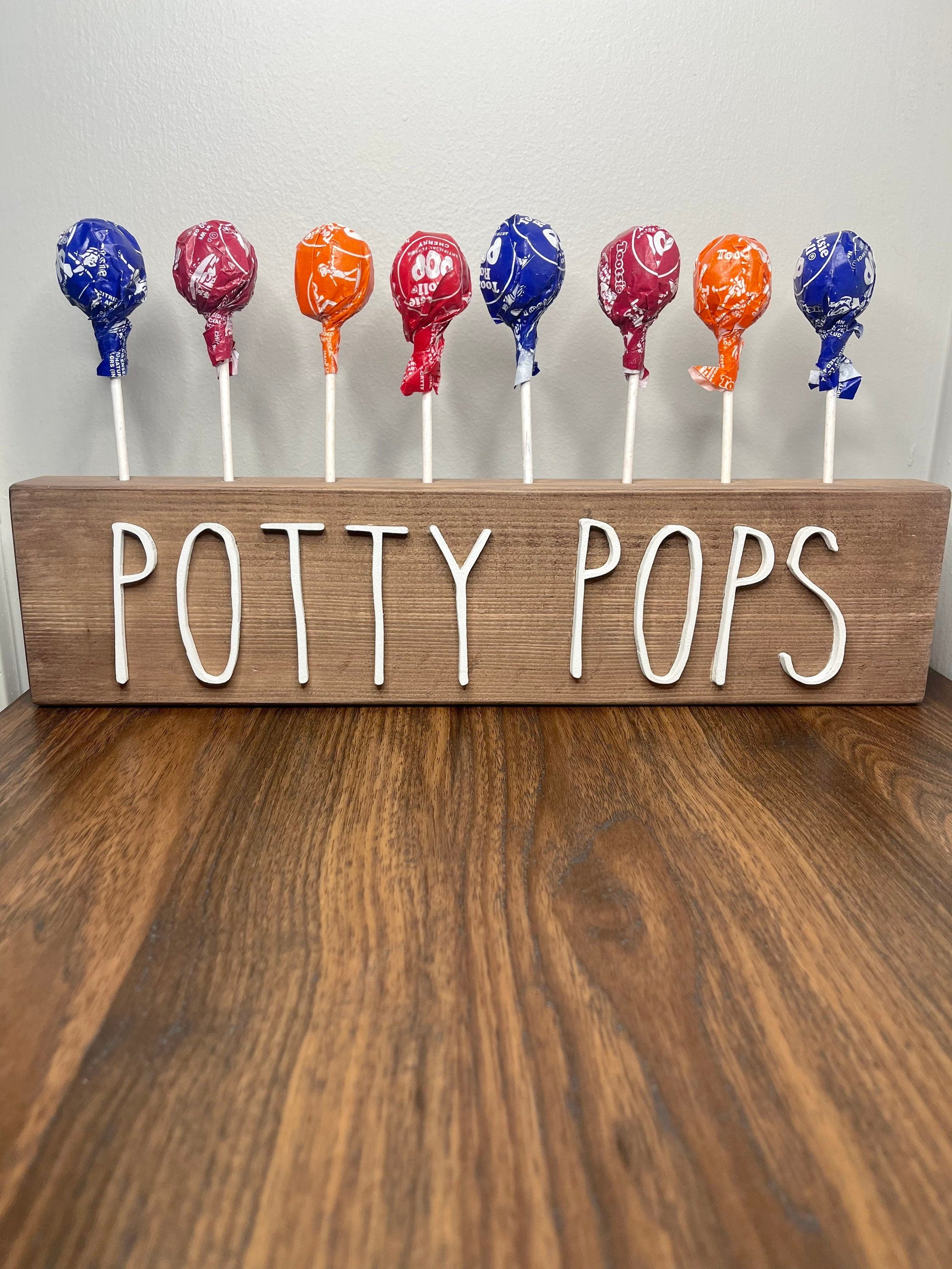 Potty Pops Holder + Potty Training