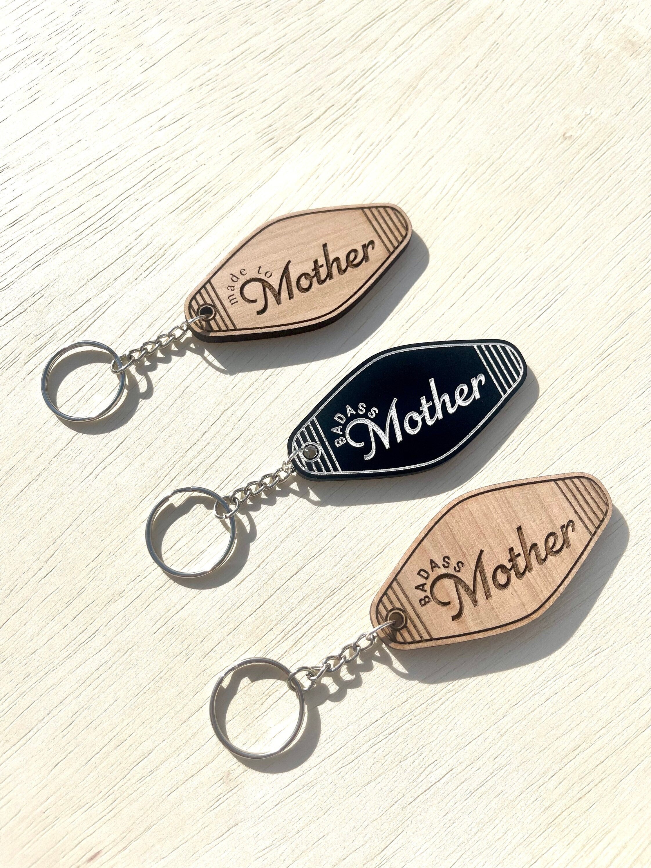 Mom, Mama, Mother Motel Keychain