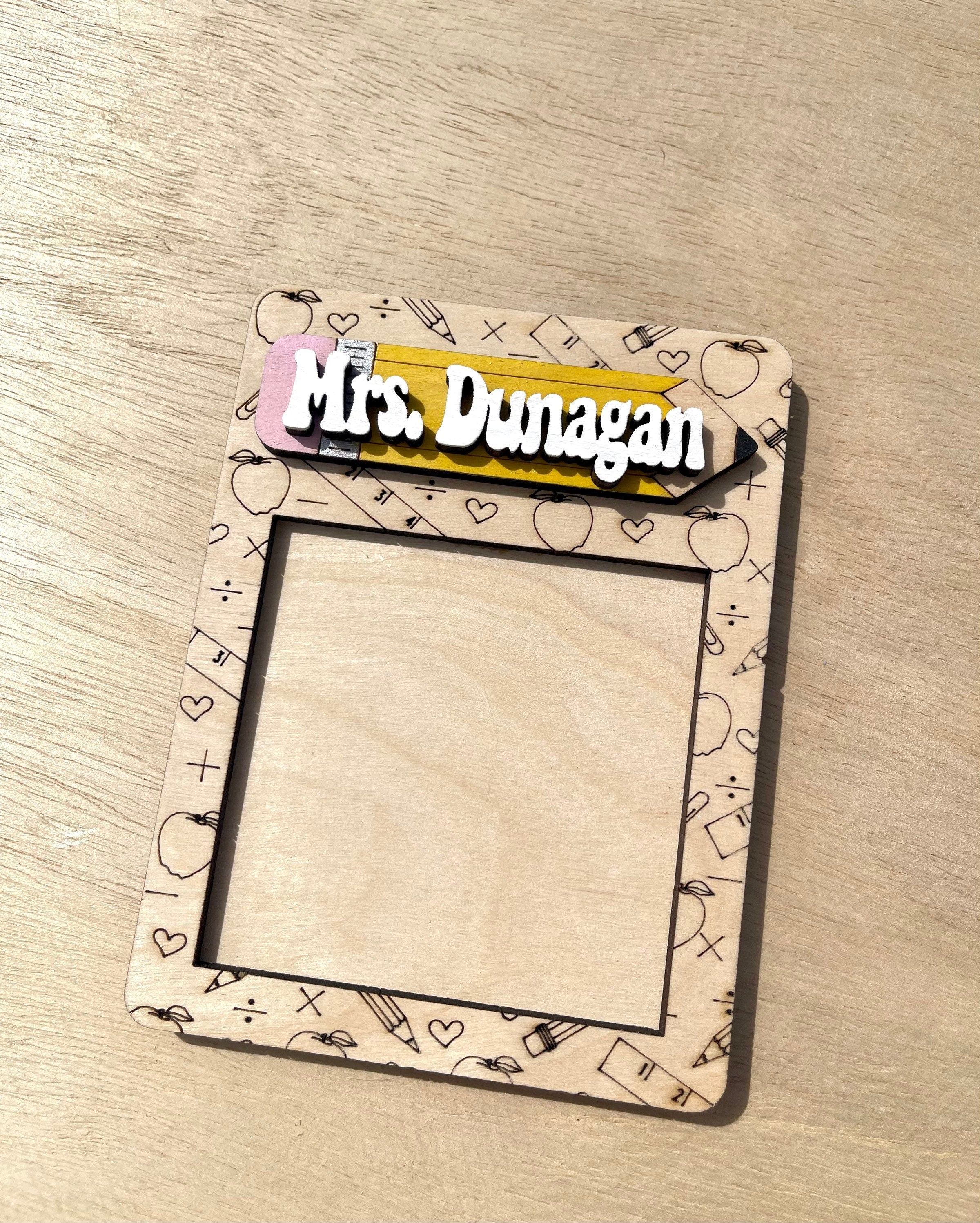 Personalized Sticky Note Holder︱Teacher Appreciation Gift︱Teacher Gift︱Office Decor︱Notepad Holder︱Personalized Gifts︱Post It Holder︱