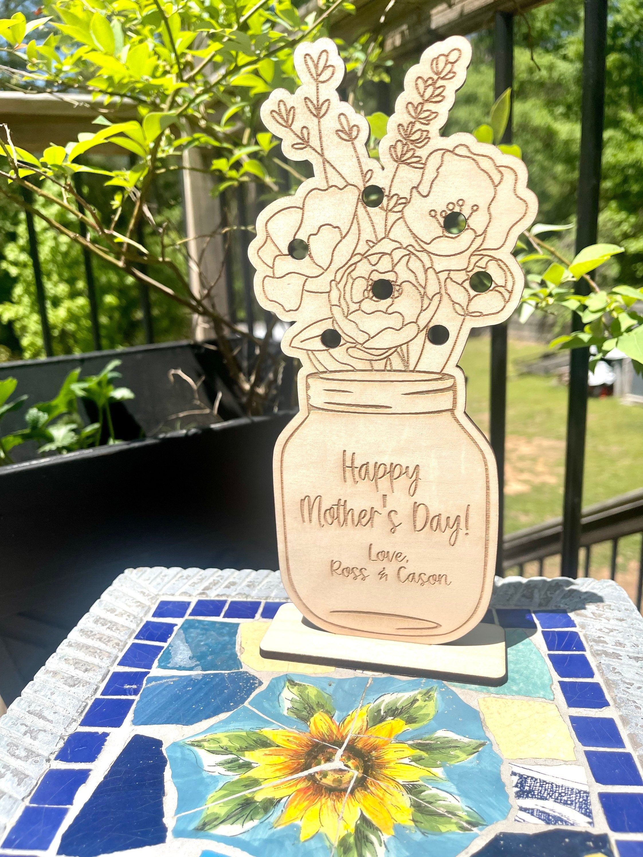 Hand Picked Flower Holder for Mom