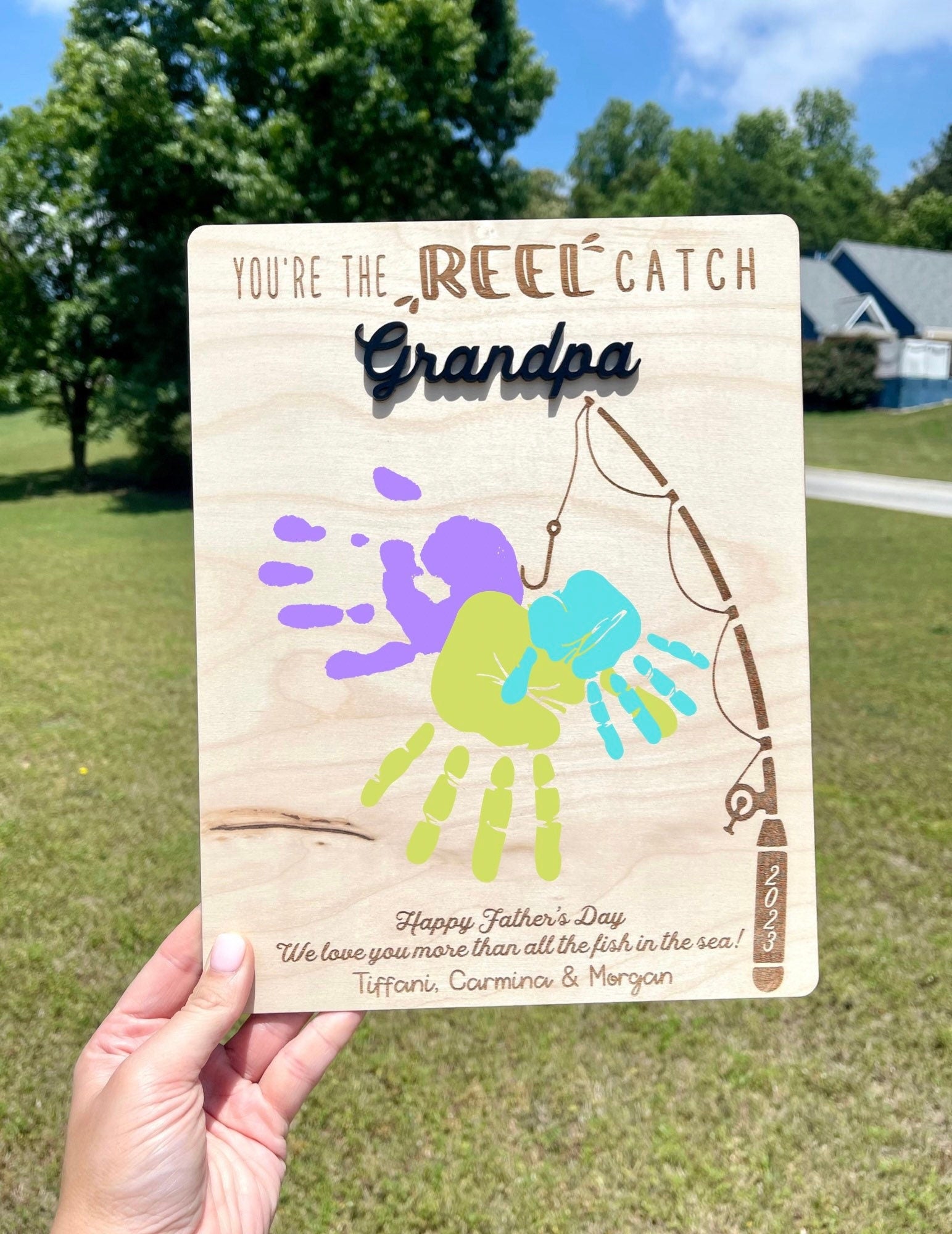 You’re the REEL catch + Father's Day Gift + Dad's Birthday